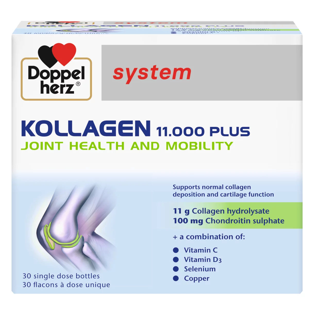 Doppelherz system KOLLAGEN 11.000 PLUS front view