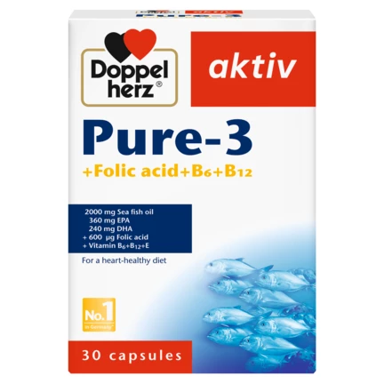 Doppelherz aktiv Pure-3 front view