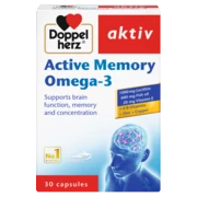 Doppelherz aktiv Active Memory Omega-3 front view