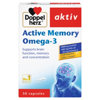 Doppelherz aktiv Active Memory Omega-3 front view
